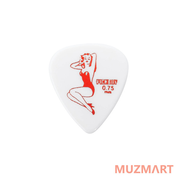 Pickboy GP-76-6/075 Celltex Heavy Metal Медиаторы 50шт, толщина 0.75мм