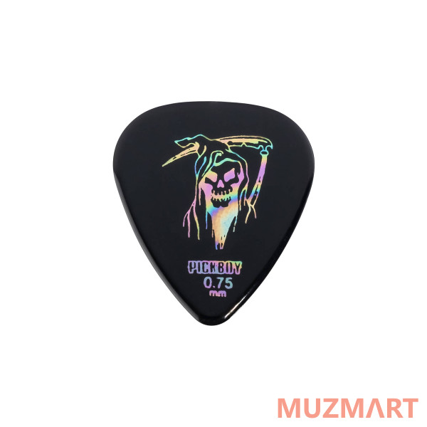 Pickboy GP-140-5/075 Celltex Heavy Metal Медиаторы 50шт, толщина 0.75мм