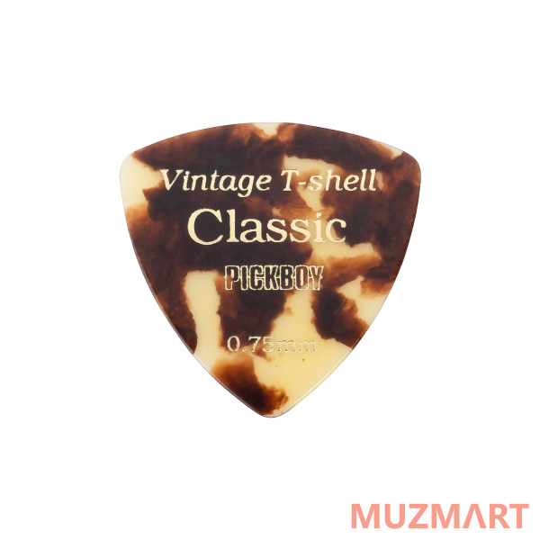 Pickboy GP-54/075 Celluloid Vintage Classic T-Shell Медиаторы 50шт