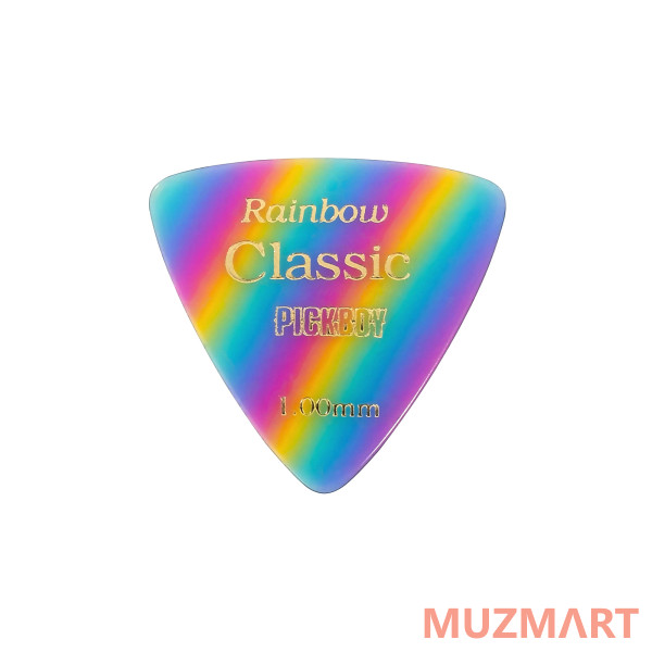 Pickboy GP-17RA/100 Celluloid Vintage Classic Rainbow Медиаторы 50шт