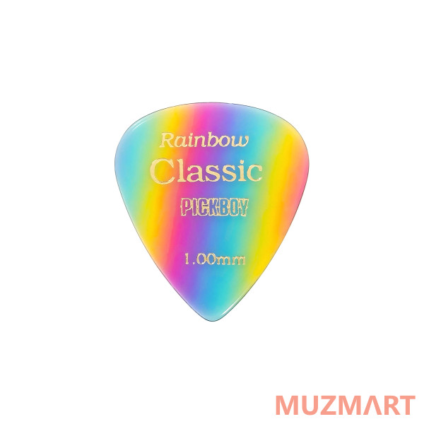 Pickboy GP-21/100 Celluloid Vintage Classic Rainbow Медиаторы 50шт