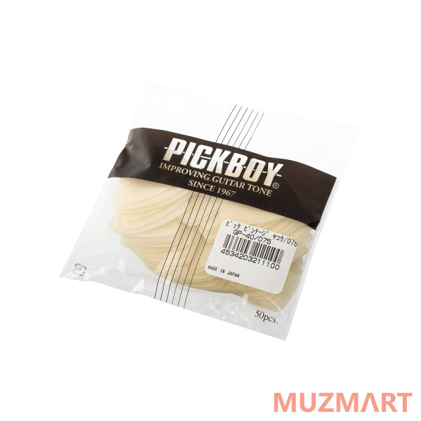 Pickboy GP-40/075 Celluloid Vintage Classic Luminous Медиаторы 50шт