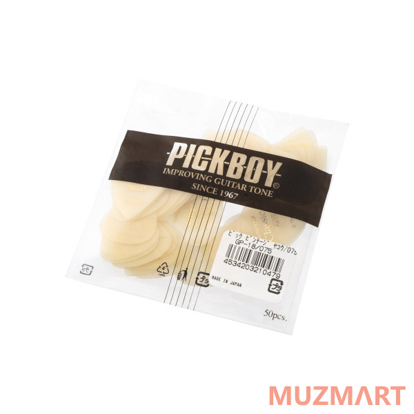 Pickboy GP-18/075 Celluloid Vintage Classic Luminous Медиаторы 50шт