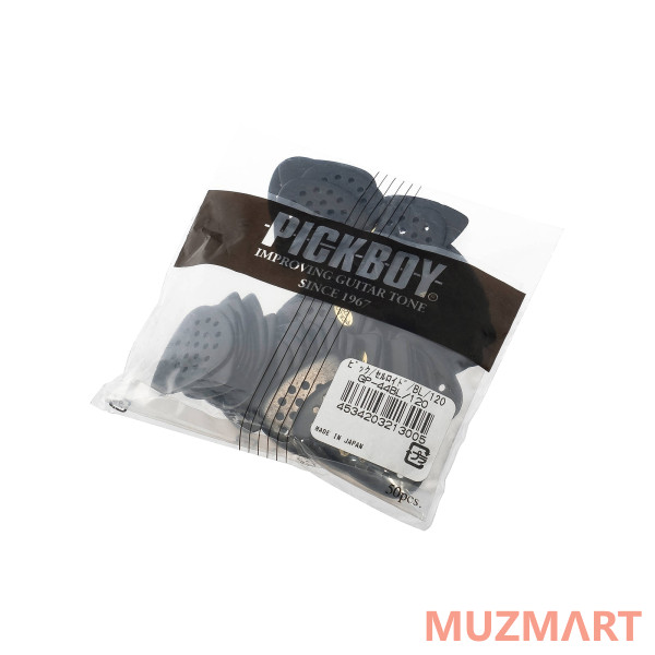 Pickboy GP-44BL/120 Celluloid Pos-A-Grip Медиаторы 50шт