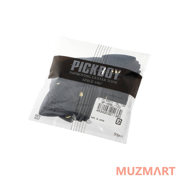 Pickboy GP-46BL/100 Celluloid Pos-A-Grip Медиаторы 50шт