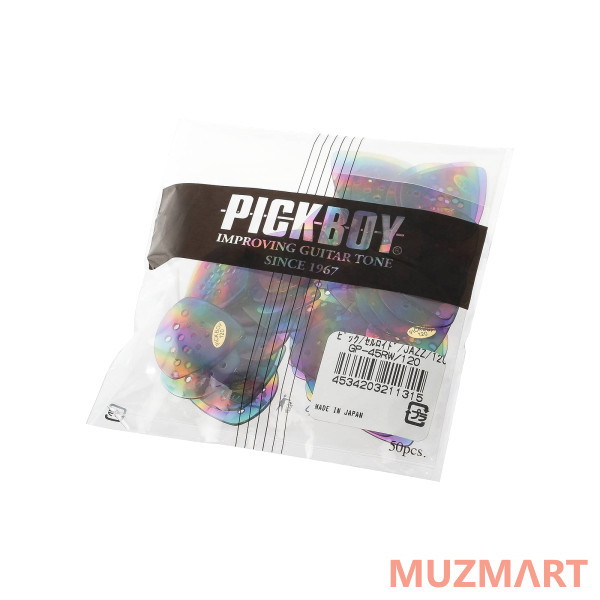 Pickboy GP-45RW/120 Celluloid Pos-A-Grip Медиаторы 50шт