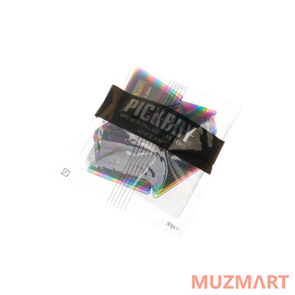 Pickboy BP-24XH Celluloid Bass Pick Медиаторы 50шт
