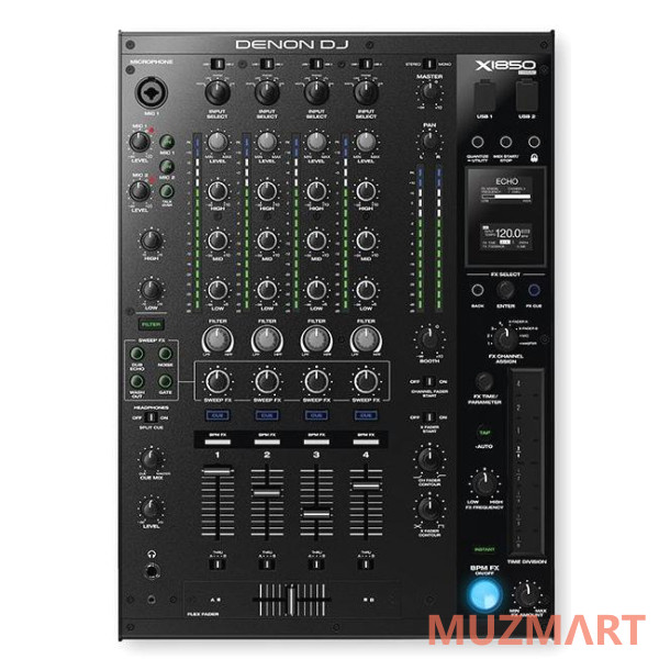 Denon DJ X1850 PRIME Цифровой микшер