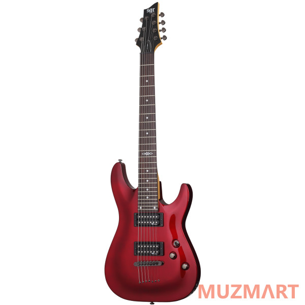 Schecter SGR C-7 MRED Электрогитара семиструнная