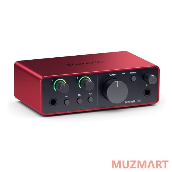 Focusrite Scarlett Solo 4th Gen Звуковая карта