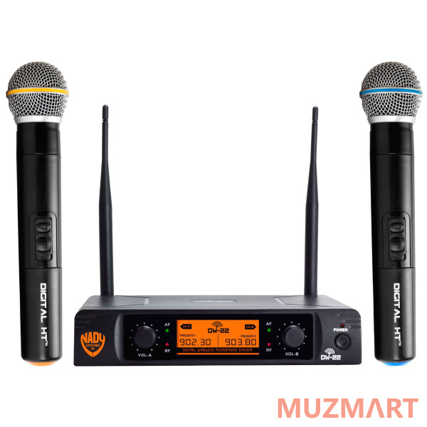 Nady DW-22 HM Цифровая радиосистема с двумя поясными передатчиками