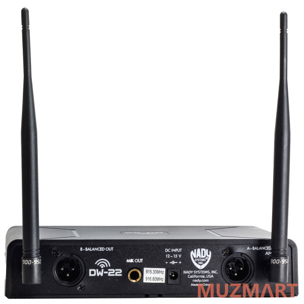 Nady DW-22 HM Цифровая радиосистема с двумя поясными передатчиками