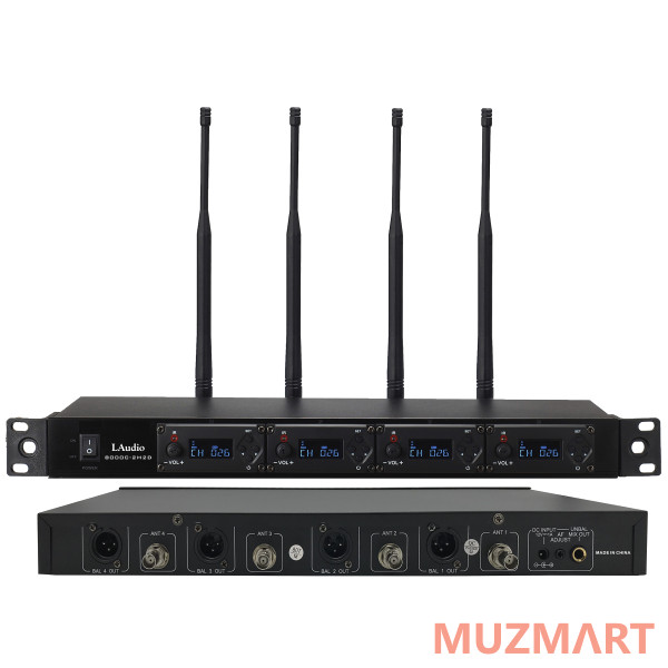 LAudio 8000C-2H2D Беспроводная конференц-система, 2 настольных и 2 ручных микрофона
