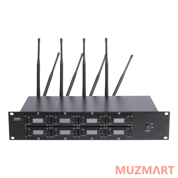 LAudio 8000C-6D2H Беспроводная конференц-система, 6 настольных и 2 ручных микрофона