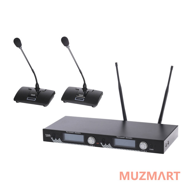 LAudio 4000C-UZ Беспроводная конференц-система, 2 настольных микрофона