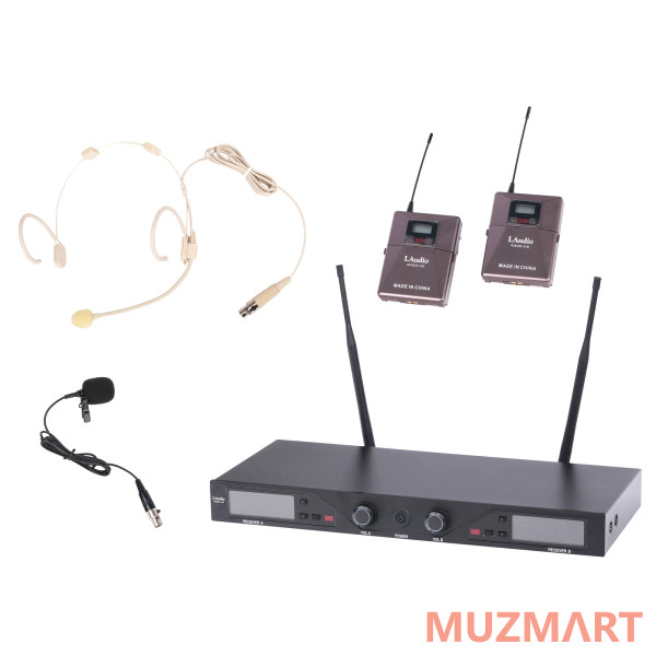 LAudio 4000-UE Беспроводная микрофонная система, петличка и головной микрофон