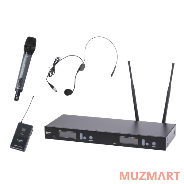 LAudio 5000-UV Беспроводная микрофонная система, ручной и головной микрофон