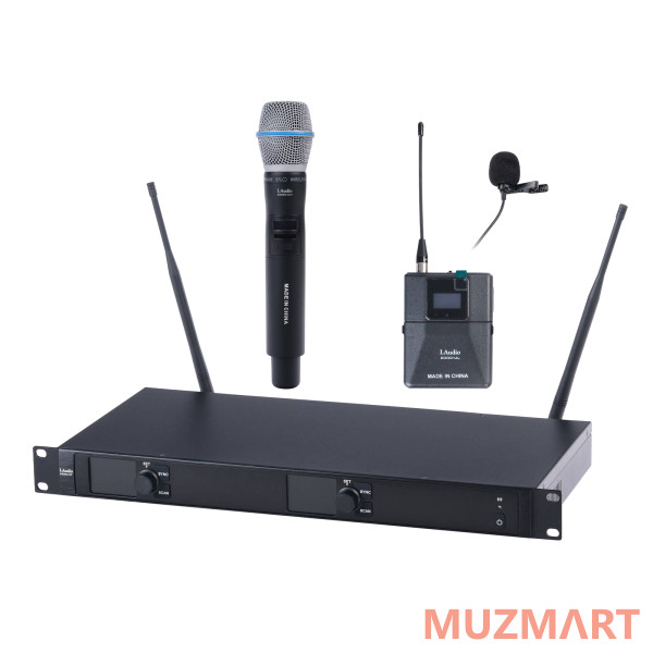 LAudio 6000-UT Беспроводная микрофонная система, ручной передатчик и петличка