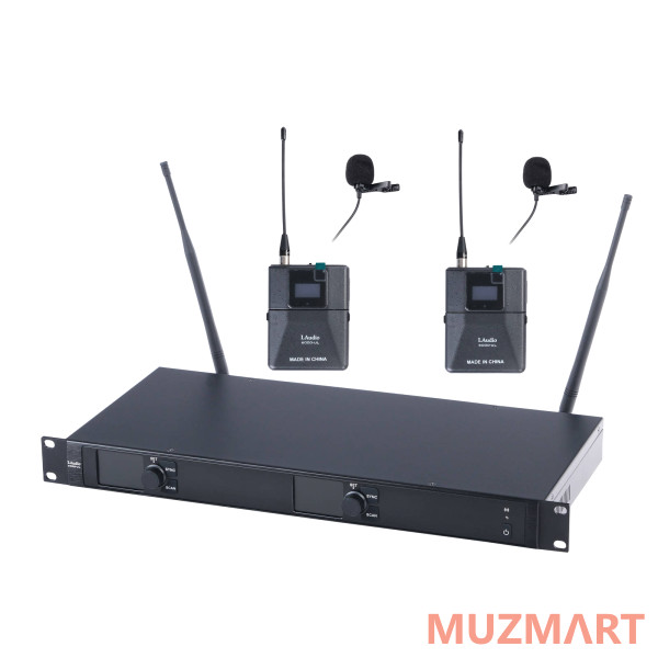 LAudio 6000-UL Беспроводная микрофонная система, 2 петличных микрофона