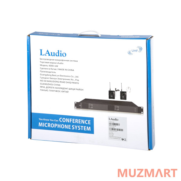 LAudio 6000-UW Беспроводная микрофонная система, петличка и головной микрофон