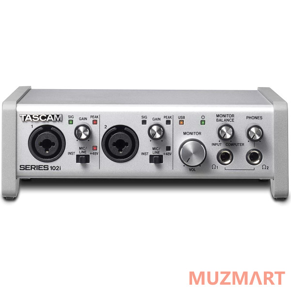 Tascam SERIES 102i USB аудио интерфейс