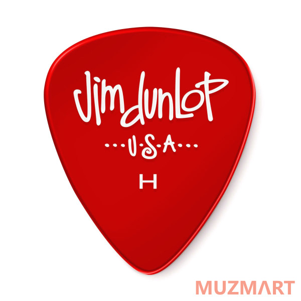 Dunlop 486PHV Gels H Red 1 шт Медиатор