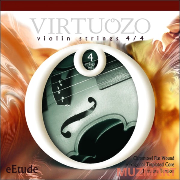 Virtuozo 00344 Etude Набор 4+1 струн для скрипки