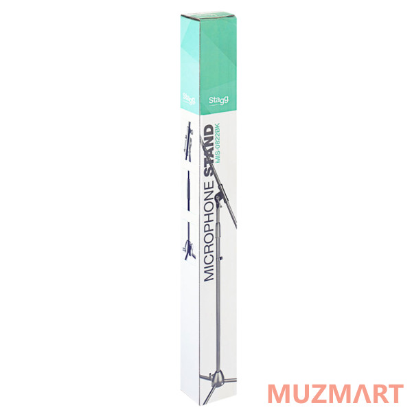 Stagg MIS-0822BK микрофонная стойка