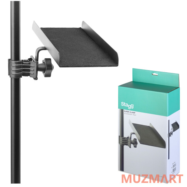 Stagg SCL-ACTR поддон с зажимом для стойки