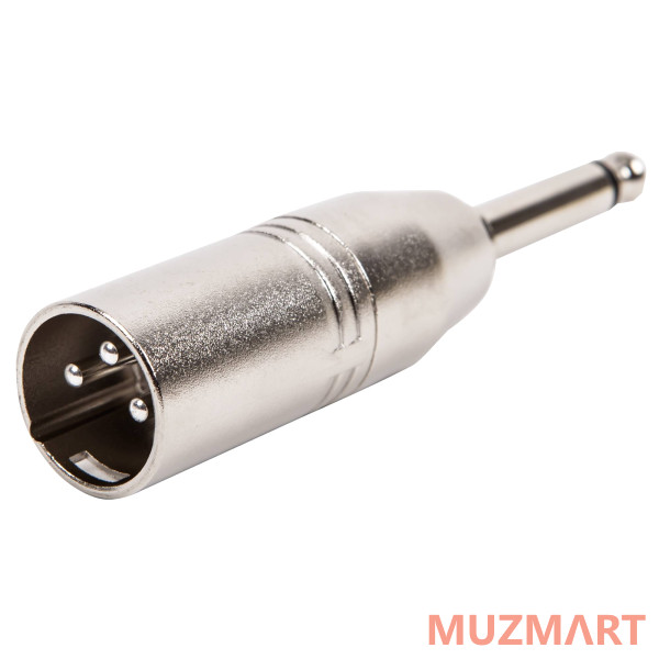 Force CFA-012 Переходник XLR(M) - Jack 1/4"(M) моно