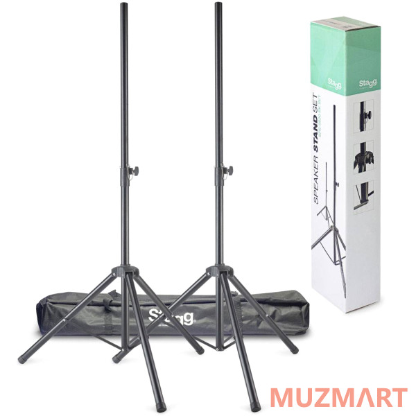 Stagg SPS-0620 BK SET 2 стойки под акустические системы