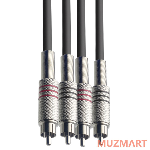 Force FLC-20/3 Шнур аудио двойной моно 2RCA(M)-2RCA(M)