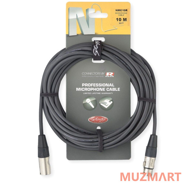 Stagg NMC10R Кабель микрофонный, 10м