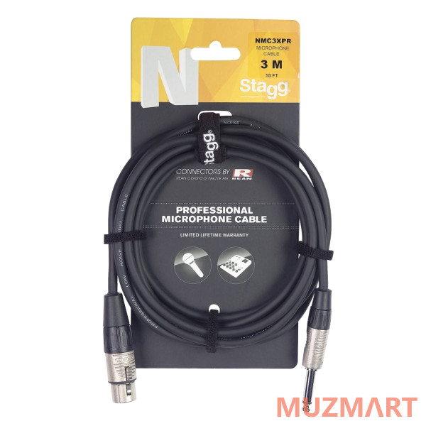 Stagg NMC3XPR Микрофонный шнур, 3 метра