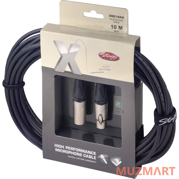 Stagg XMC10XX профессиональный микрофонный шнур