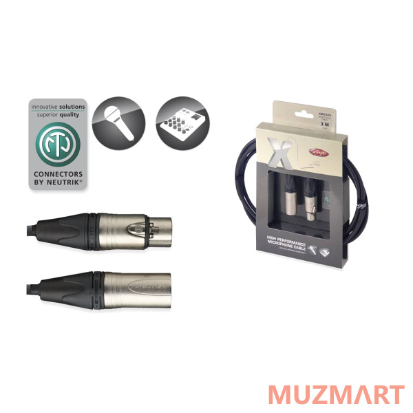 Stagg XMC3XX профессиональный микрофонный шнур