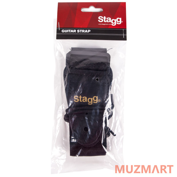 Stagg BJA007BK-XL нейлоновый гитарный ремень