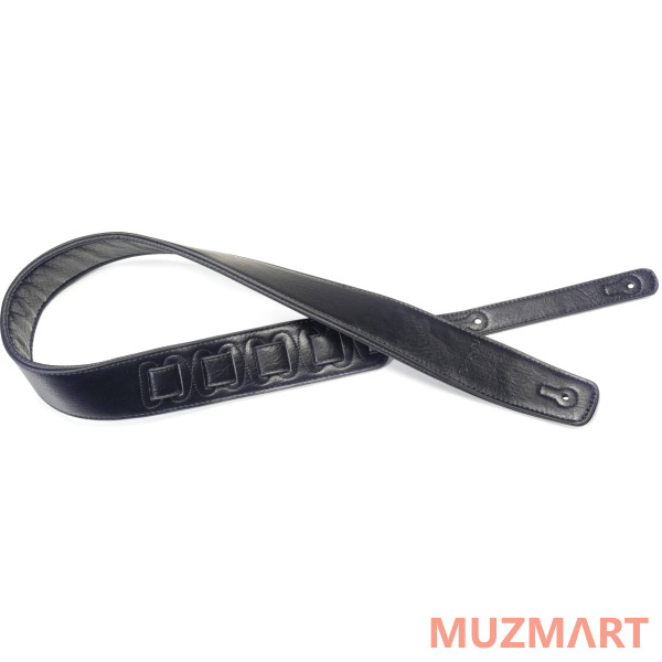 Stagg SPFL 30 BLK Кожаный ремень для гитары