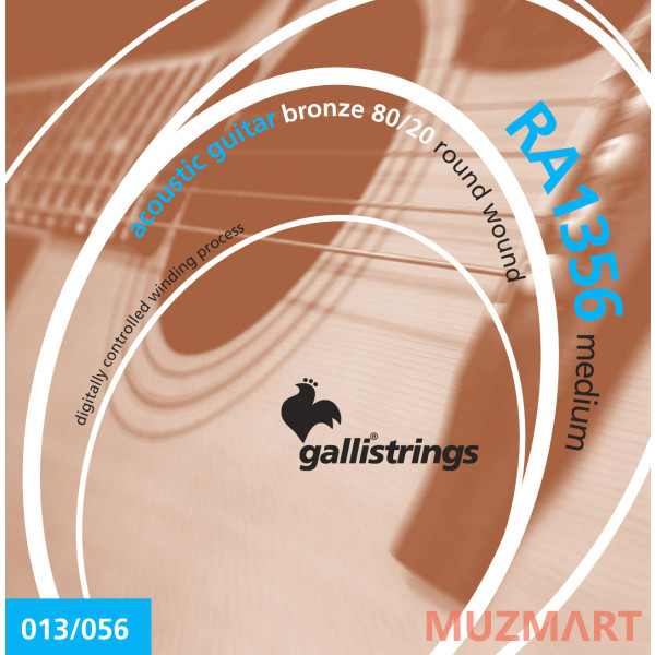Galli Strings RA1356 струны для акустической гитары