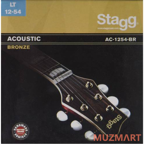 Stagg AC-1254-BR Струны для акустической гитары