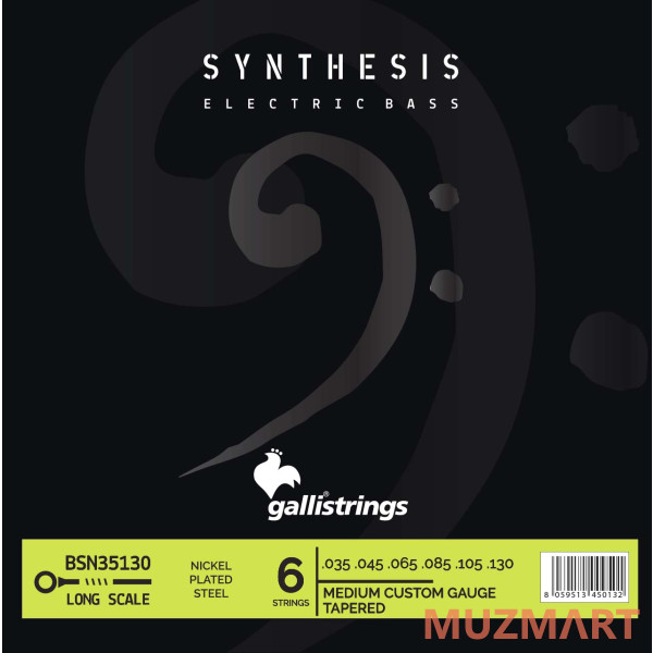 Galli Strings BSN35130 струны для 6-ти струнной бас-гитары