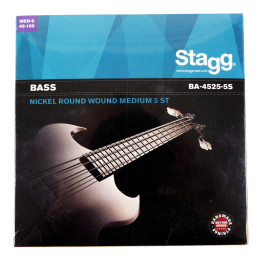 Stagg BA-4525-5S Струны для 5-струнной бас-гитары 45-125