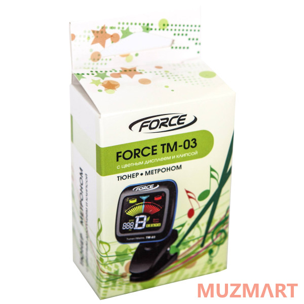 Force TM-03 компактный тюнер -метроном
