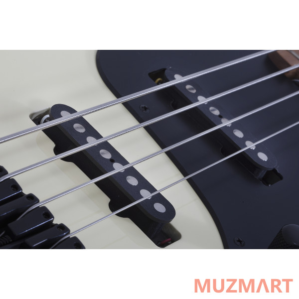 Schecter J-4 SIXX WORN IVORY бас-гитара