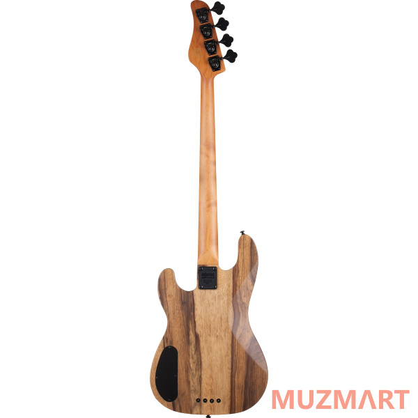 Schecter MODEL-T 4 EXOTIC BLACK LIMBA 4-струнная бас-гитара