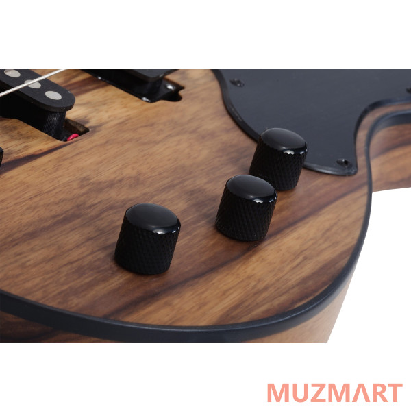 Schecter MODEL-T 4 EXOTIC BLACK LIMBA 4-струнная бас-гитара