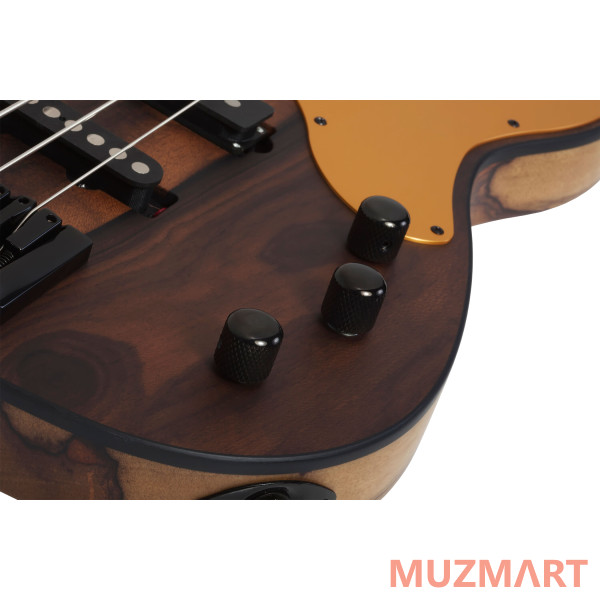 Schecter MODEL-T 4 EXOTIC ZIRICOTE 4-струнная бас-гитара