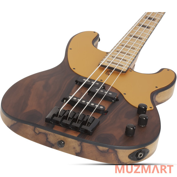 Schecter MODEL-T 4 EXOTIC ZIRICOTE 4-струнная бас-гитара