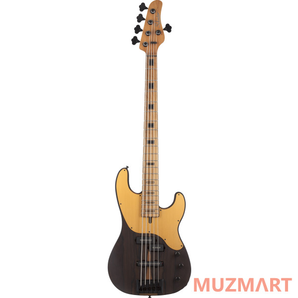 Schecter MODEL-T 5 EXOTIC ZIRICOTE 5-струнная бас-гитара