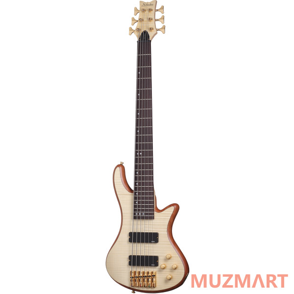 Schecter STILETTO CUSTOM-6 NAT 6-струнная бас-гитара